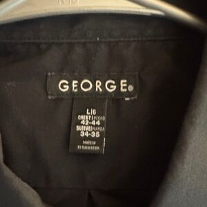 George Black Men's Button-Up Shirt